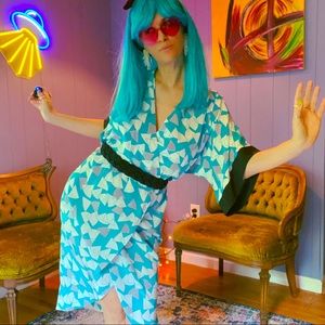 Vintage 1980s Positive Influence Dress